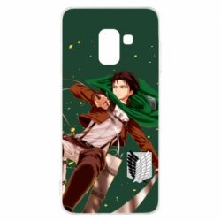 Чехол для Samsung A8 2018 Intelligence Corps Corporal Levy - PrintSalon