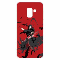 Чохол для Samsung A8 2018 Itachi Uchiha with crows - PrintSalon