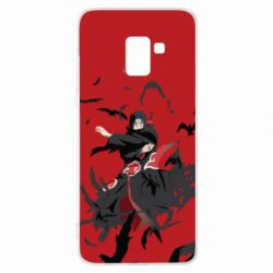 Чохол для Samsung A8+ 2018 Itachi Uchiha with crows - PrintSalon