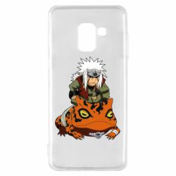 Чохол для Samsung A8 2018 Jiraiya and Gamabunta - PrintSalon