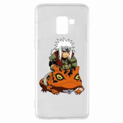 Чохол для Samsung A8+ 2018 Jiraiya and Gamabunta - PrintSalon