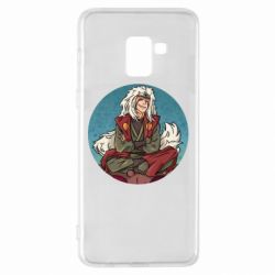 Чохол для Samsung A8+ 2018 Jiraiya circle art