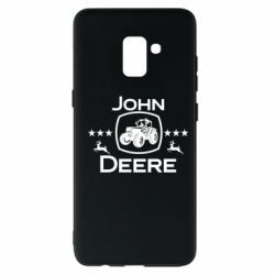 Чехол для Samsung A8+ 2018 John Deere and tractor fanArt - PrintSalon