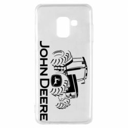 Чохол для Samsung A8 2018 John Deere Logo, Tractor - PrintSalon