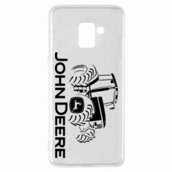 Чохол для Samsung A8+ 2018 John Deere Logo, Tractor - PrintSalon