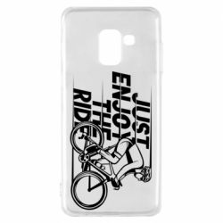 Чохол для Samsung A8 2018 Just enjoy the ride