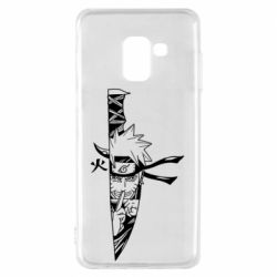 Чохол для Samsung A8 2018 Kakashi knife - PrintSalon