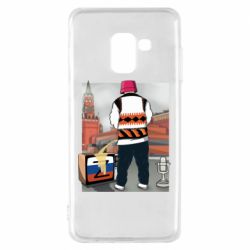 Чехол для Samsung A8 2018 Калуш и рашка - PrintSalon
