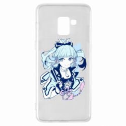 Чехол для Samsung A8+ 2018 Kamisato Ayaka - PrintSalon