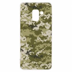 Чохол для Samsung A8 2018 Камуфляж ЗСУ - PrintSalon