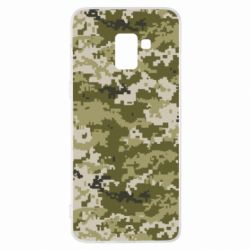 Чохол для Samsung A8+ 2018 Камуфляж ЗСУ - PrintSalon