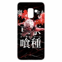 Чехол для Samsung A8 2018 Kaneki Ken