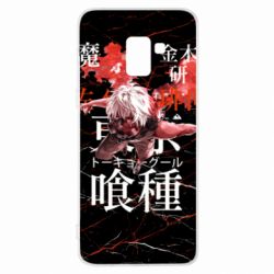 Чехол для Samsung A8+ 2018 Kaneki Ken - PrintSalon