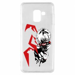 Чехол для Samsung A8 2018 Канеки Кен - PrintSalon