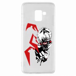 Чехол для Samsung A8+ 2018 Канеки Кен - PrintSalon