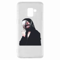 Чехол для Samsung A8+ 2018 Kaneki Portrait - PrintSalon