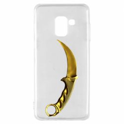 Чохол для Samsung A8 2018 Karambit Gold Standoff 2
