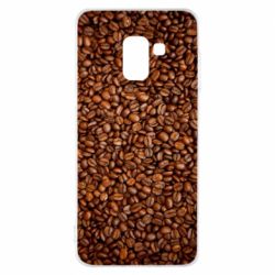 Чохол для Samsung A8 2018 Кавові зерна - PrintSalon