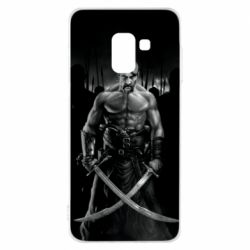 Чехол для Samsung A8 2018 Казаки - PrintSalon