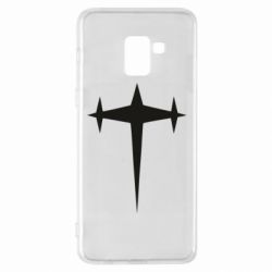 Чехол для Samsung A8+ 2018 Kill la Kill Three-Star Uniform Logo