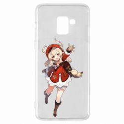 Чехол для Samsung A8+ 2018 Klee Genshin Impact - PrintSalon
