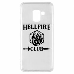Чехол для Samsung A8 2018 Клуб Адского Огня - PrintSalon