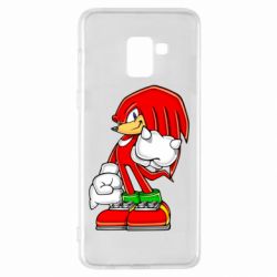 Чехол для Samsung A8+ 2018 Knuckles the Echidna - PrintSalon