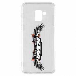 Чехол для Samsung A8+ 2018 Ktm Ready to Race Wings - PrintSalon