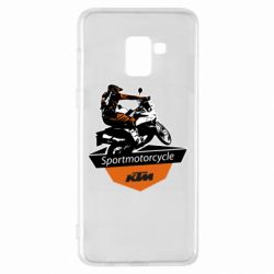 Чехол для Samsung A8+ 2018 KTM Sportmotorcycle Art - PrintSalon
