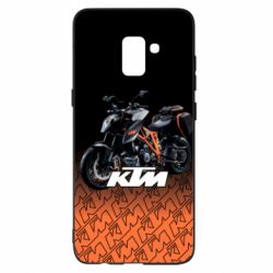 Чехол для Samsung A8+ 2018 KTM Sportmotorcycle - PrintSalon