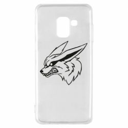 Чехол для Samsung A8 2018 Kurama line art - PrintSalon