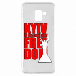 Чехол для Samsung A8+ 2018 Kyiv capital of freedom - PrintSalon