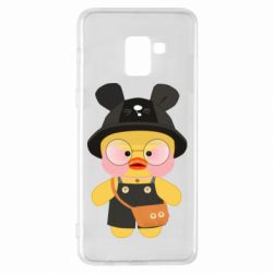 Чехол для Samsung A8+ 2018 Лалафанфан в панаме - PrintSalon