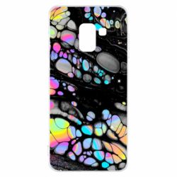 Чохол для Samsung A8 2018 liquid spots - PrintSalon