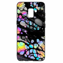Чохол для Samsung A8+ 2018 liquid spots - PrintSalon
