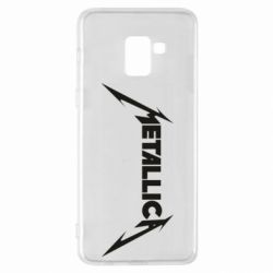 Чехол для Samsung A8+ 2018 Logo Metallica - PrintSalon