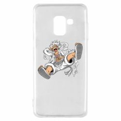 Чехол для Samsung A8 2018 Луффи пробуждение - PrintSalon