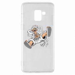 Чехол для Samsung A8+ 2018 Луффи пробуждение - PrintSalon