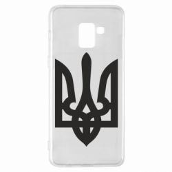 Чехол для Samsung A8+ 2018 Маленький герб України - PrintSalon