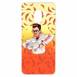 Чохол для Samsung A8 2018 Мамина Перловка Едісон - PrintSalon