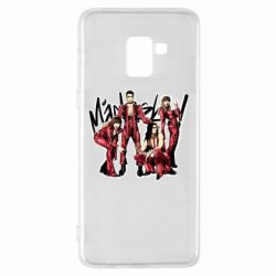 Чехол для Samsung A8+ 2018 Maneskin band - PrintSalon