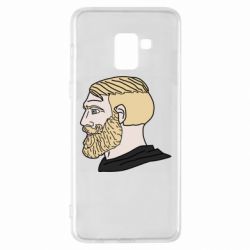 Чехол для Samsung A8+ 2018 Meme Man Nordic Gamer - PrintSalon