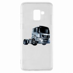 Чехол для Samsung A8+ 2018 MEN truck - PrintSalon