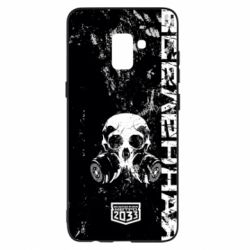 Чехол для Samsung A8+ 2018 Metro Skull - PrintSalon