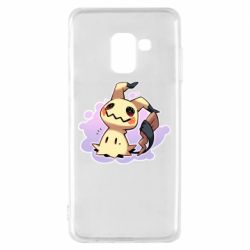 Чехол для Samsung A8 2018 Мимикью - PrintSalon