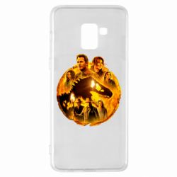 Чехол для Samsung A8+ 2018 Мир Юрского Периода Доминион - PrintSalon