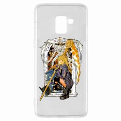 Чехол для Samsung A8+ 2018 Миса - PrintSalon