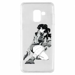 Чехол для Samsung A8 2018 Misato manga