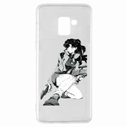 Чехол для Samsung A8+ 2018 Misato manga - PrintSalon
