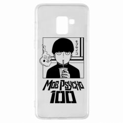 Чехол для Samsung A8+ 2018 Моб Психо 100 - PrintSalon